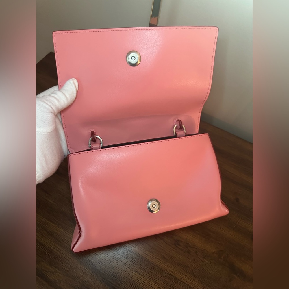Emilio Pucci Mini Pilot Leather Handbag - Picture 10 of 12